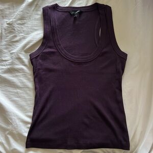 Banana Republic ribbed racer back tank